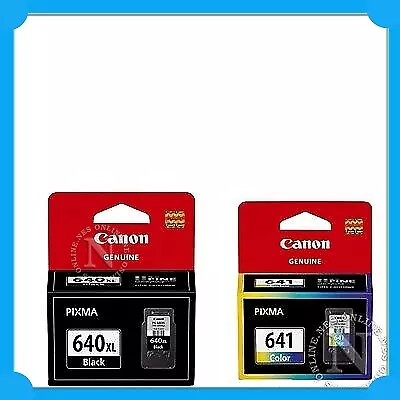 CANON PG-640XL High Yield+CL-641 Ink=>MG3160/MG3260/MG4160/MG4260/MX516/MX526 • $68.18